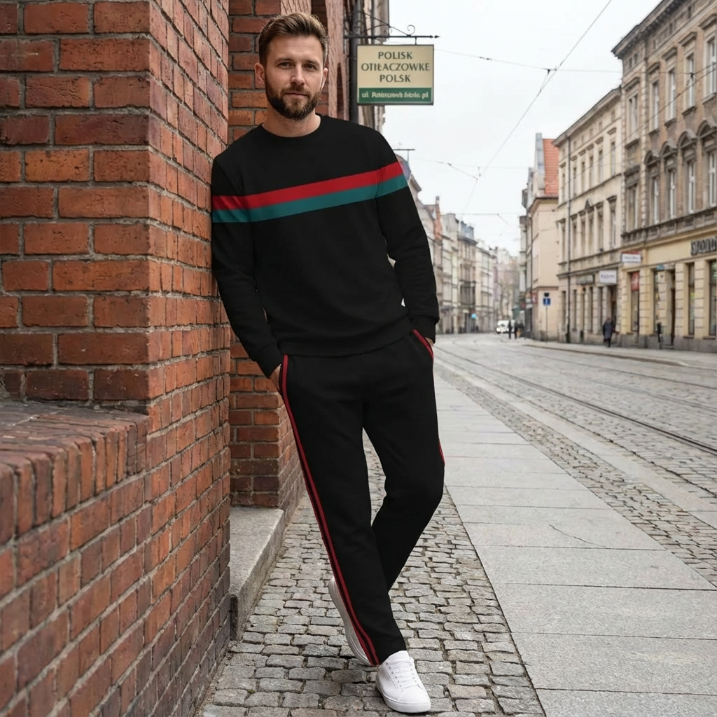 Completo sportivo elegante di Milano