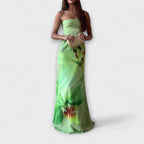 Zephyra - Abito Maxi Elegante con Spalle Scoperte
