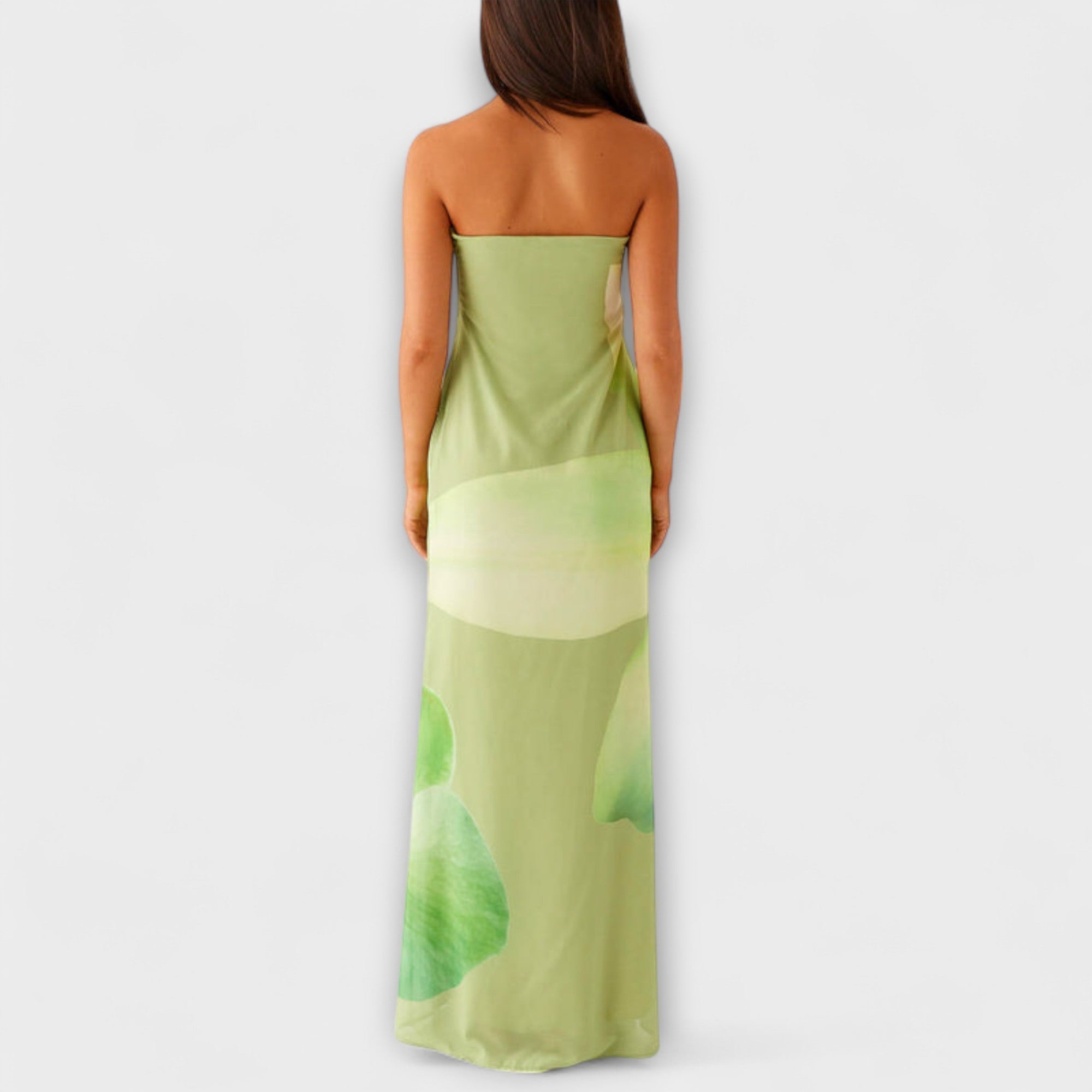 Zephyra - Abito Maxi Elegante con Spalle Scoperte