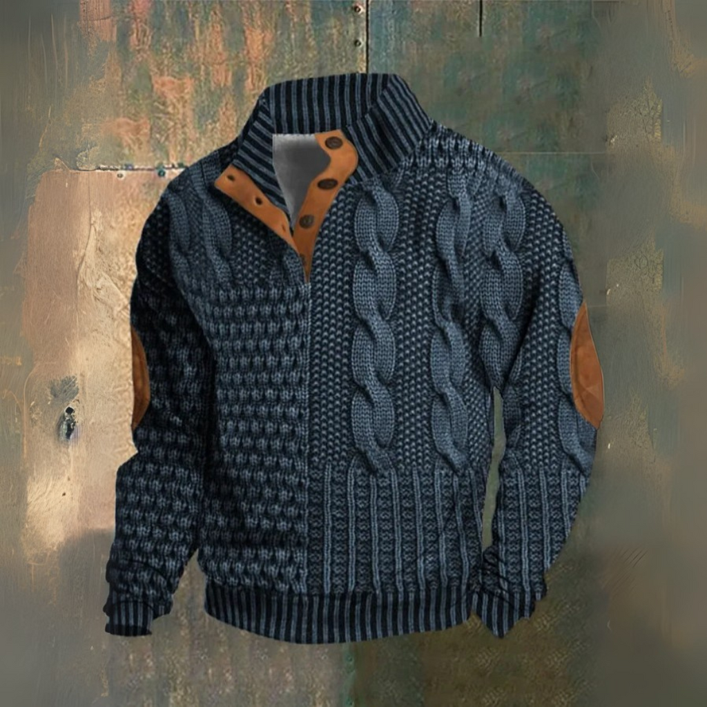 Gabriele | Felpa con collo alto – felpe e pile da uomo | Erminia Boutique Bologna