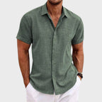 Gaspare | Camicia da Uomo con Bottoni – camicie e polo da uomo | Erminia Boutique Bologna