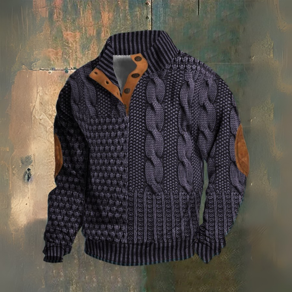 Gabriele | Felpa con collo alto – felpe e pile da uomo | Erminia Boutique Bologna