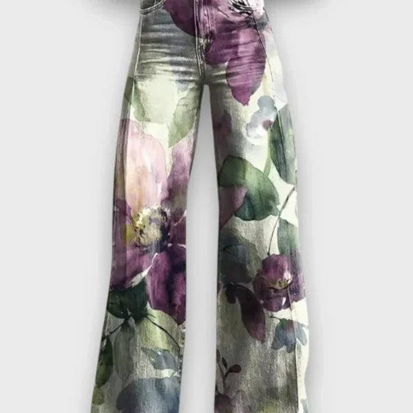 Klara – jeans con motivo selvaggio