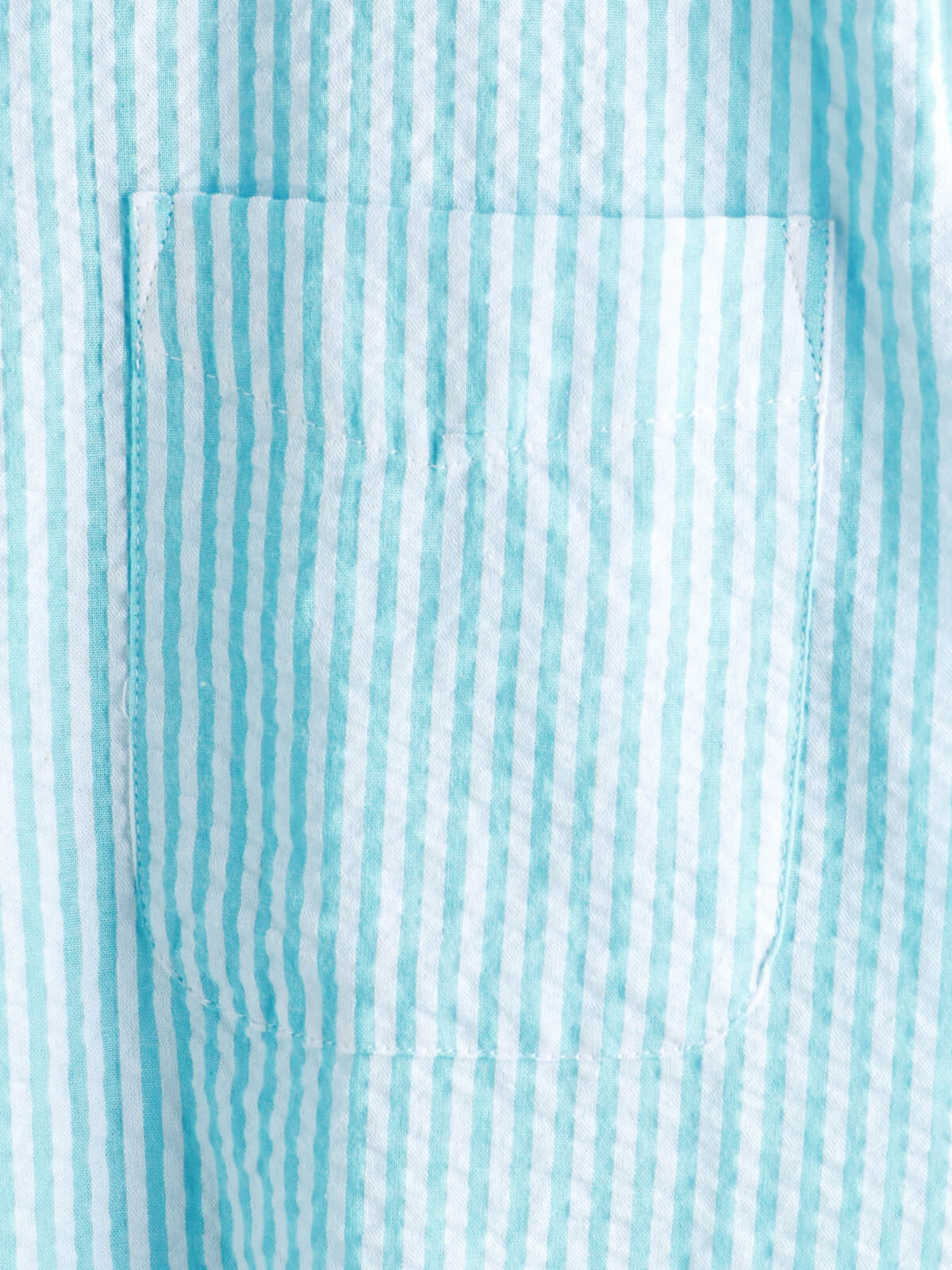 Camicia estiva da uomo a maniche corte, in cotone, con taschino
