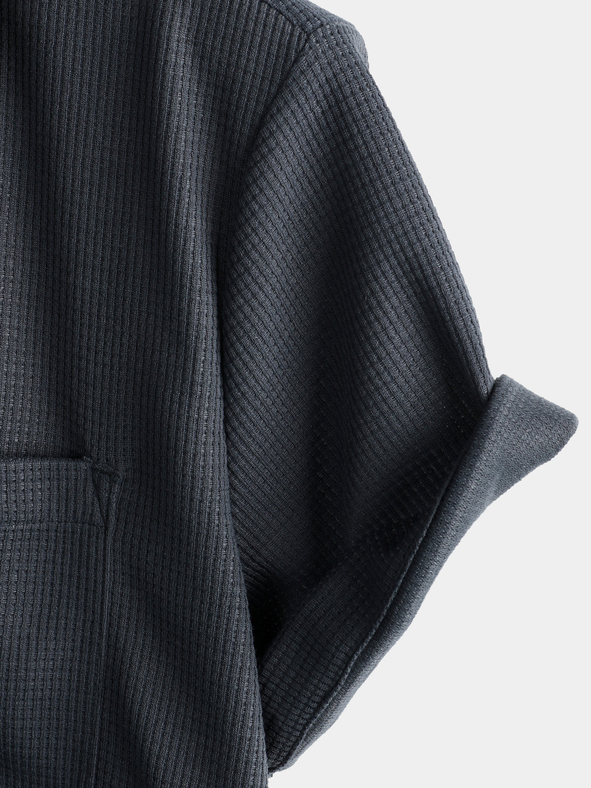 Camicia estiva da uomo a maniche corte a quadri, comoda, con bottoni