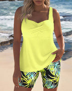 Halina - Set di tankini colorato
