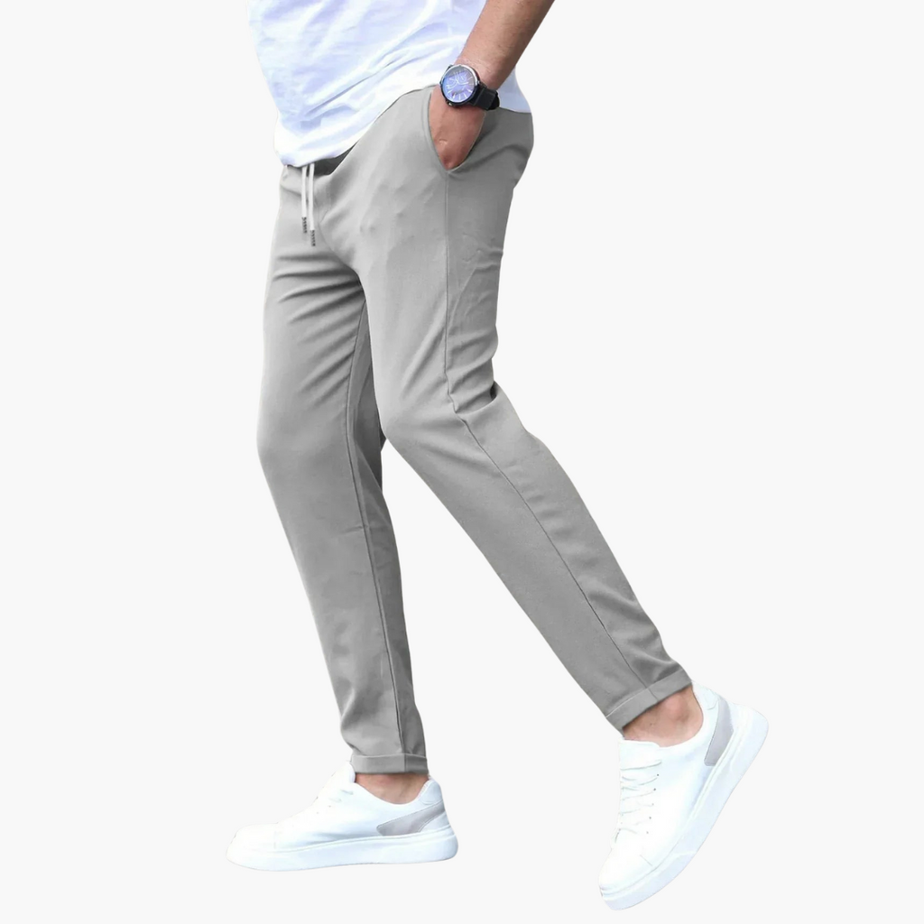 VINCENZO – Pantaloni Eleganti con Vita Elastica