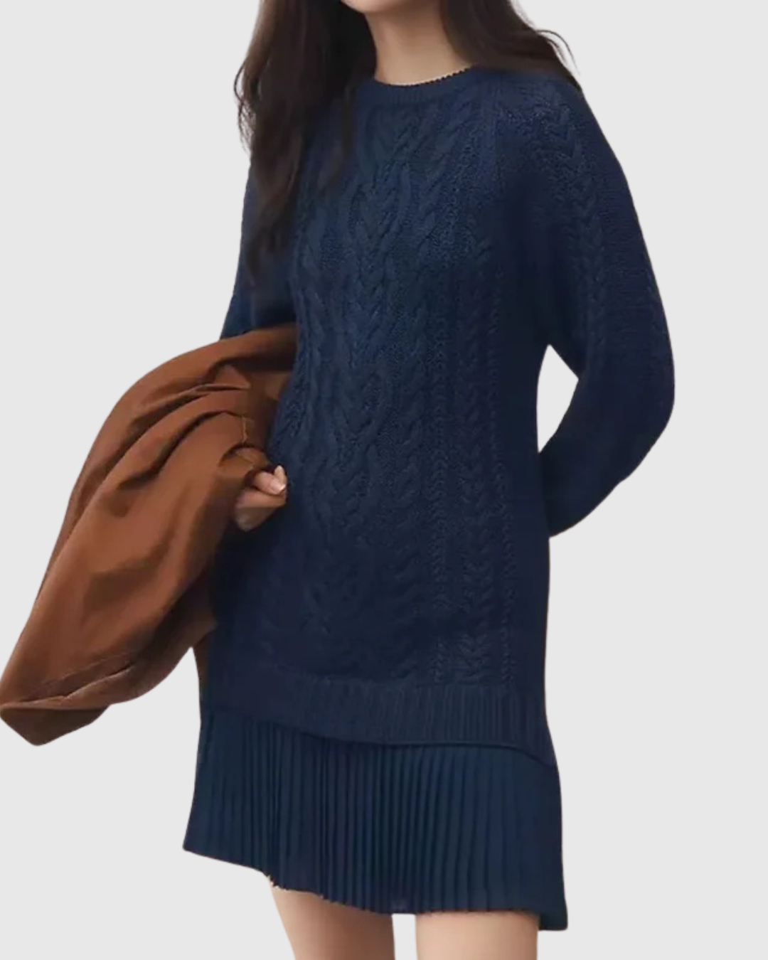 Jadwiga - Vestito Classico in Maglia