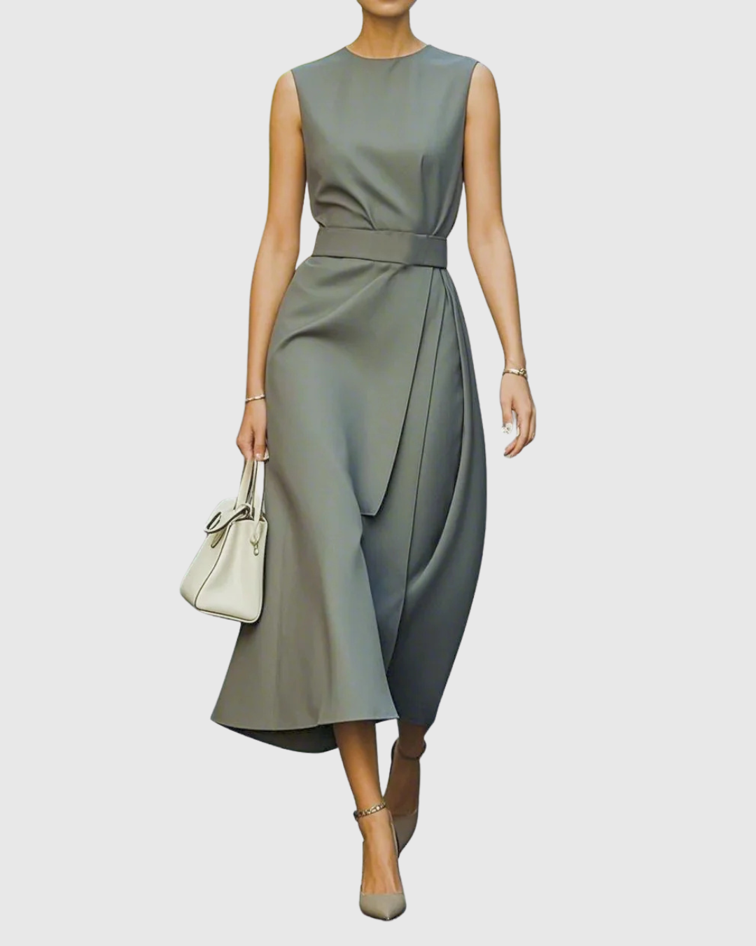 Zofia - Abito Elegante con Scollatura Rotonda