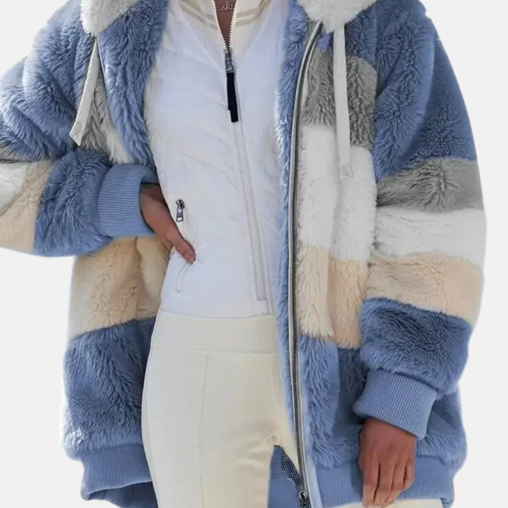 Klaudia - Giacca invernale da donna con cappuccio