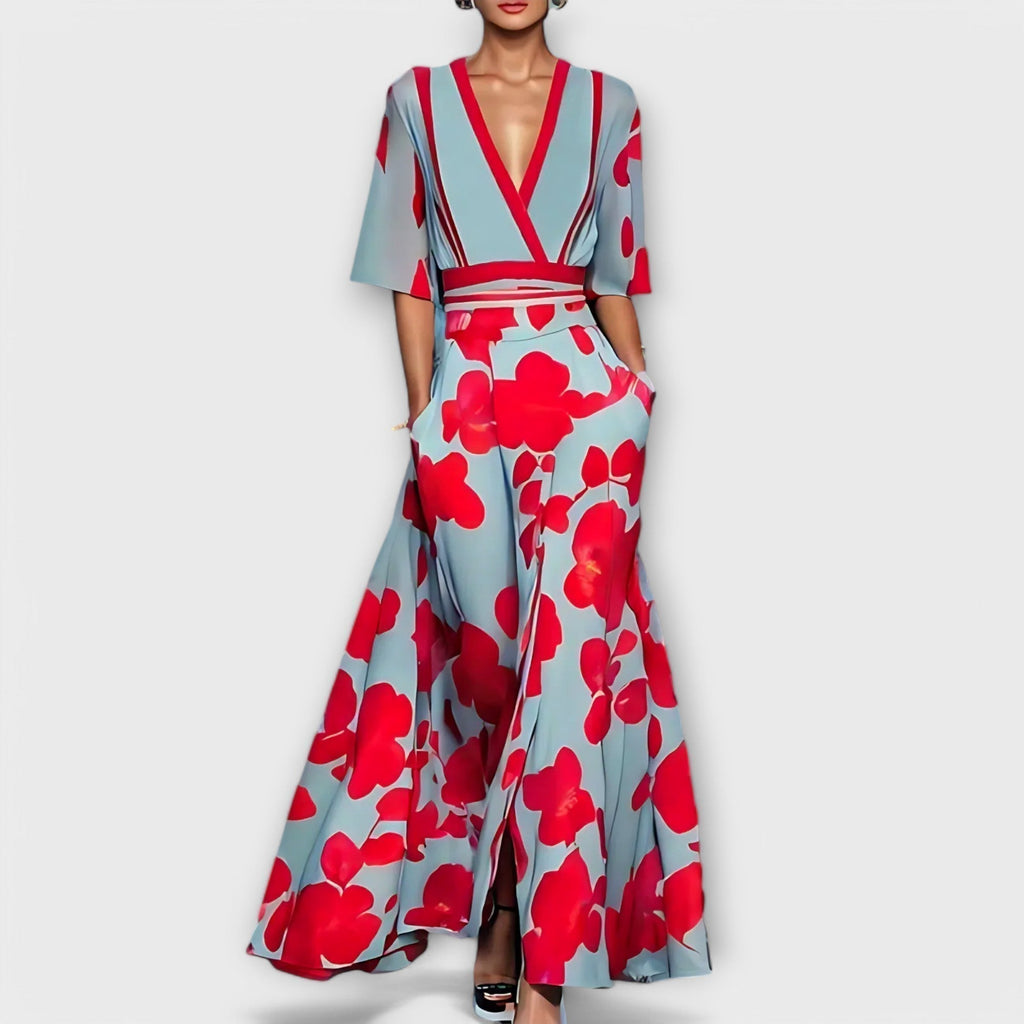 Elise - Abito elegante a fiori