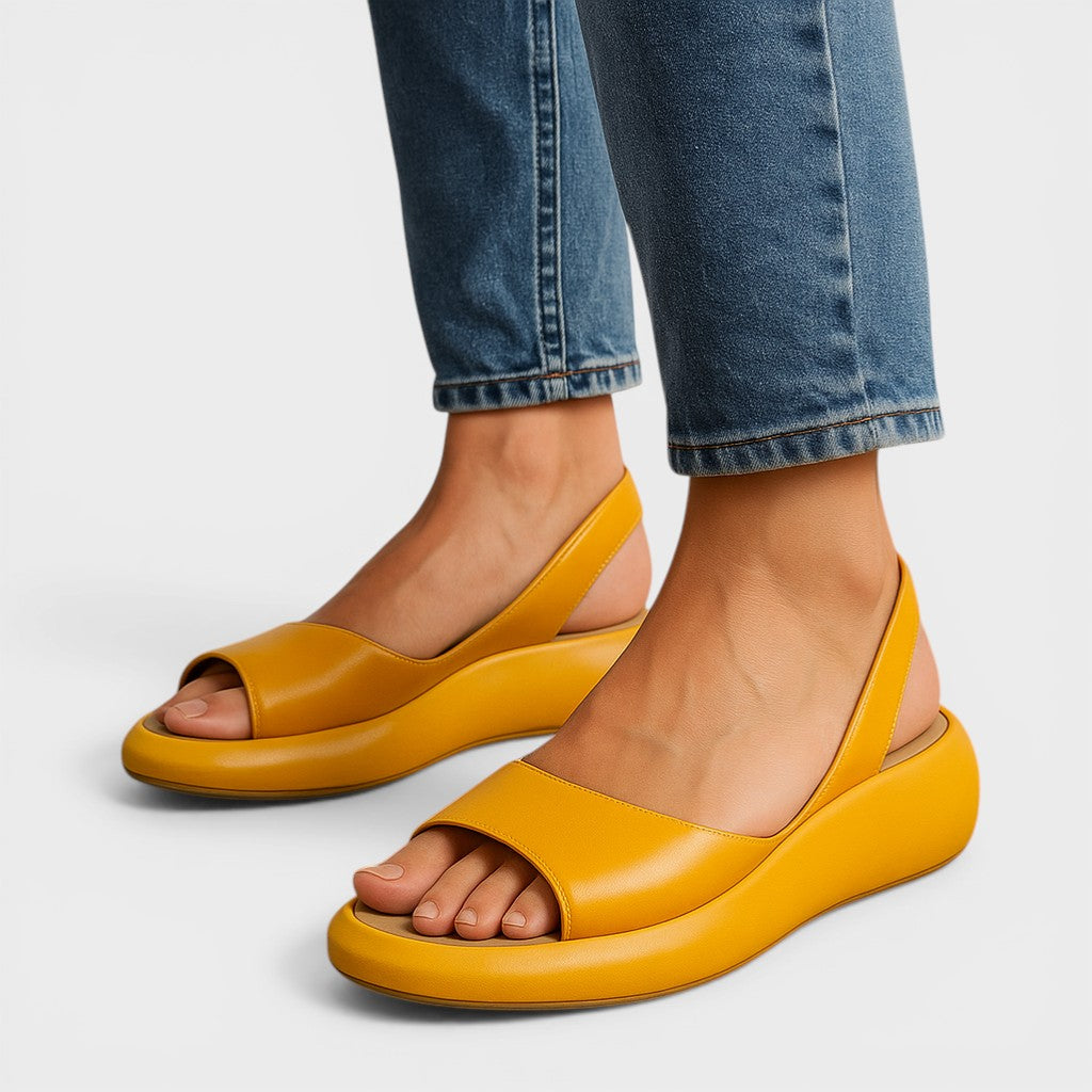 Sofia | Sandali minimalisti con punta aperta – sandali da donna | Erminia Boutique Bologna