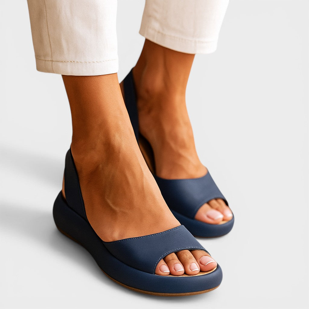 Zofia - Sandali minimalisti con punta aperta