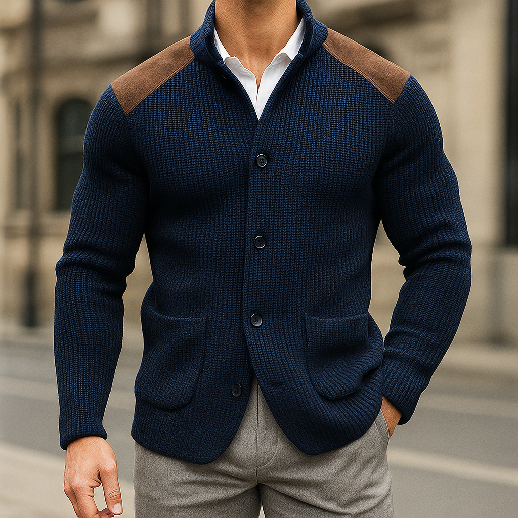 Dieter - Giacca in maglia strutturata