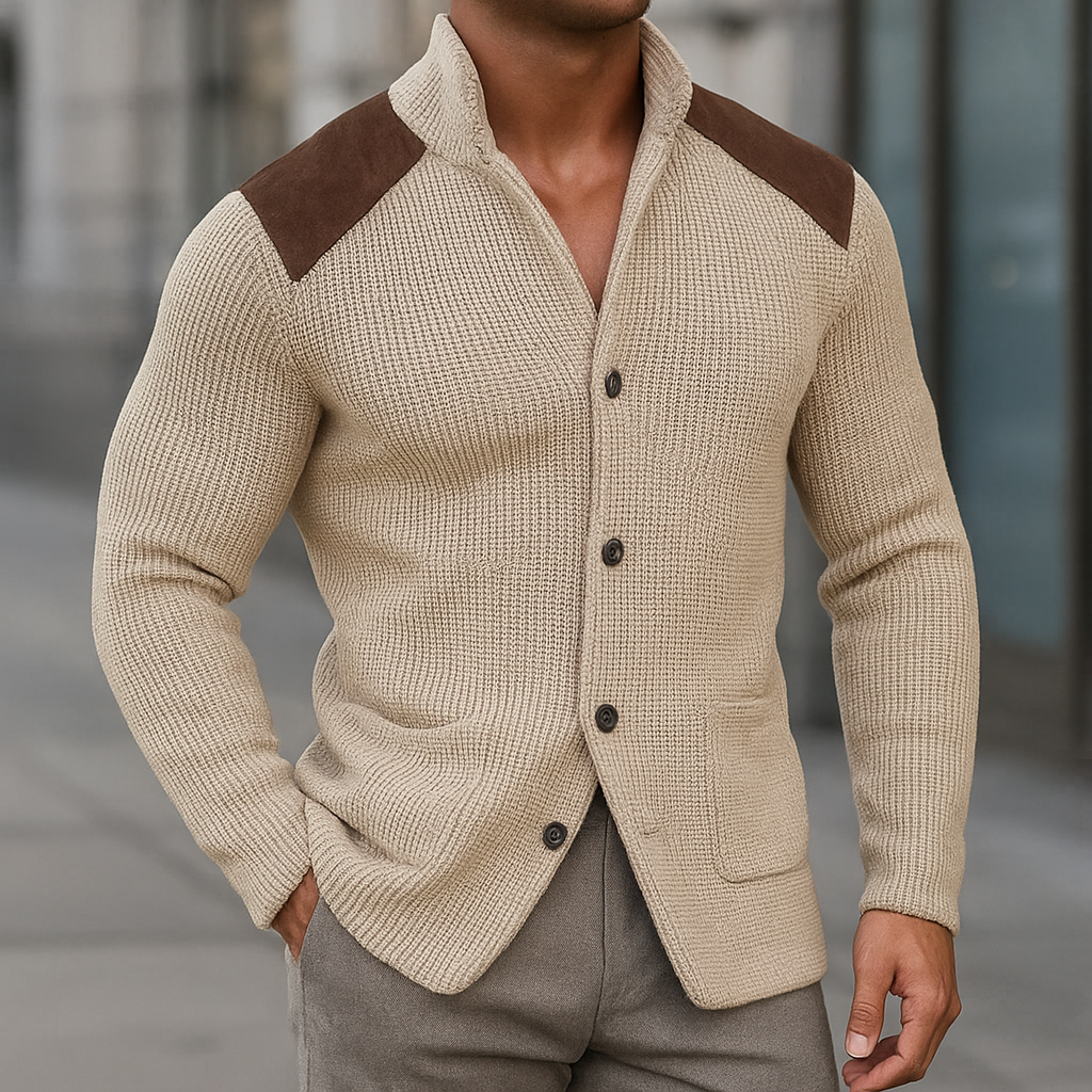 Dieter - Giacca in maglia strutturata