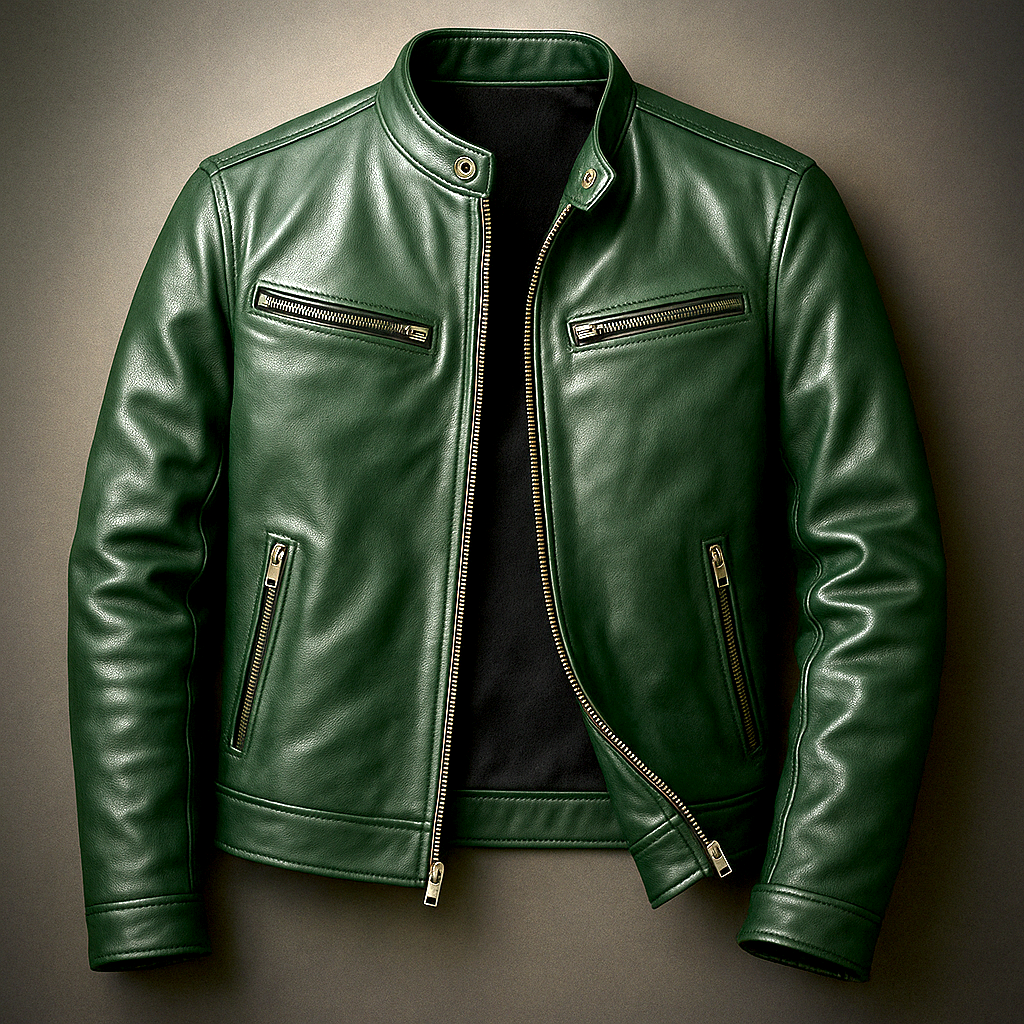 Giacca in pelle vintage