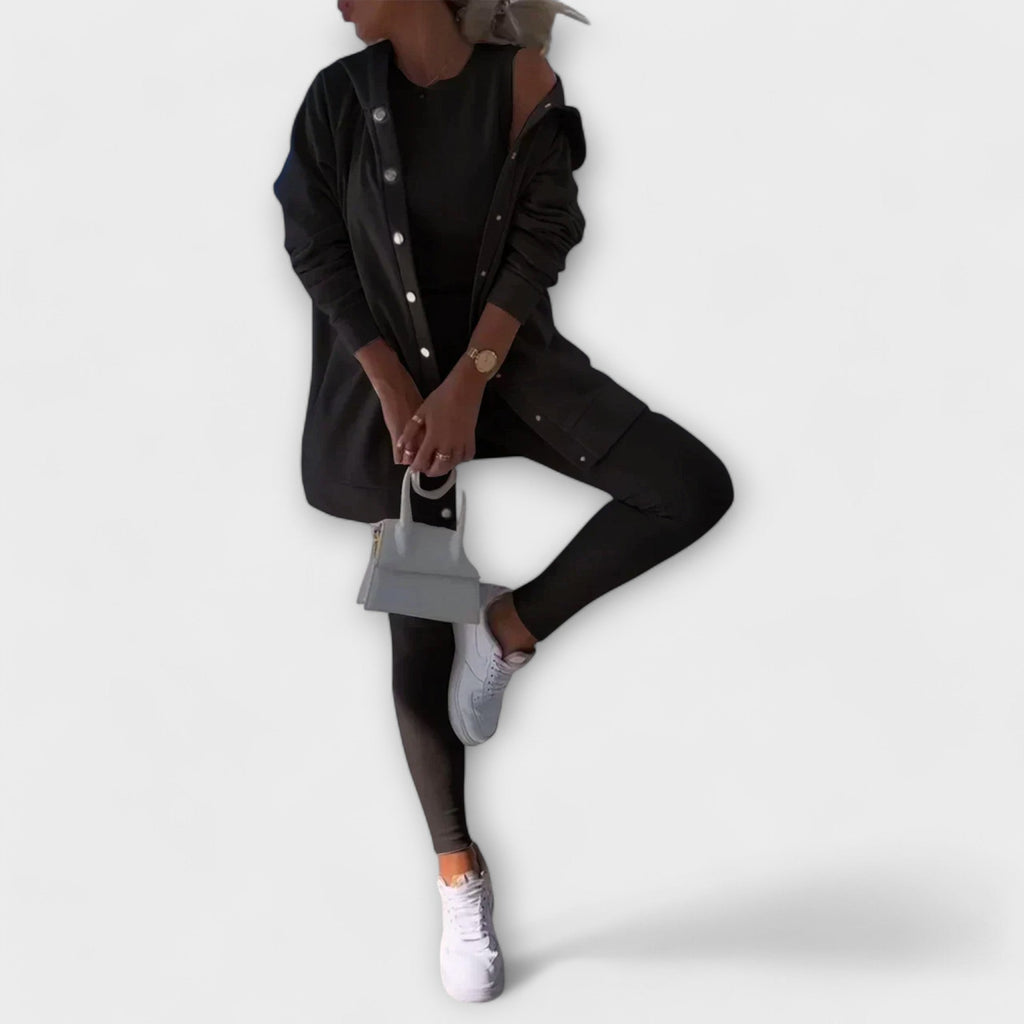 Giulia | set di cardigan da donna in tre pezzi – completi due pezzi da donna | Erminia Boutique Bologna