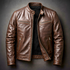 Giacca in pelle vintage
