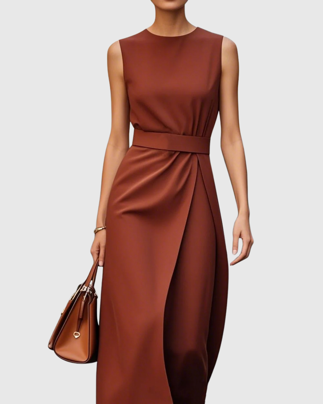 Zofia - Abito Elegante con Scollatura Rotonda