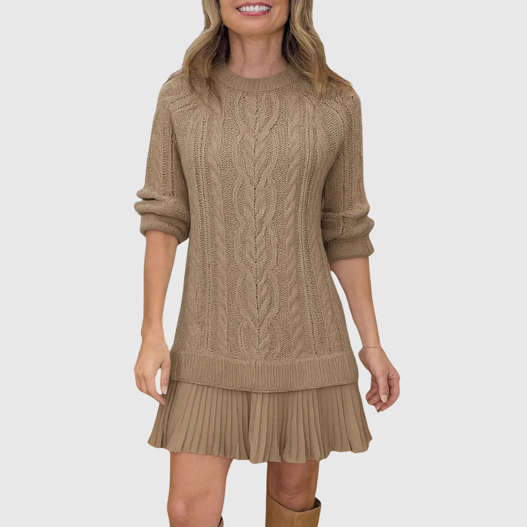 Jadwiga - Vestito Classico in Maglia