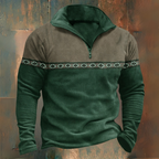 Maglione mezza zip – felpe e pile da uomo | Erminia Boutique Bologna