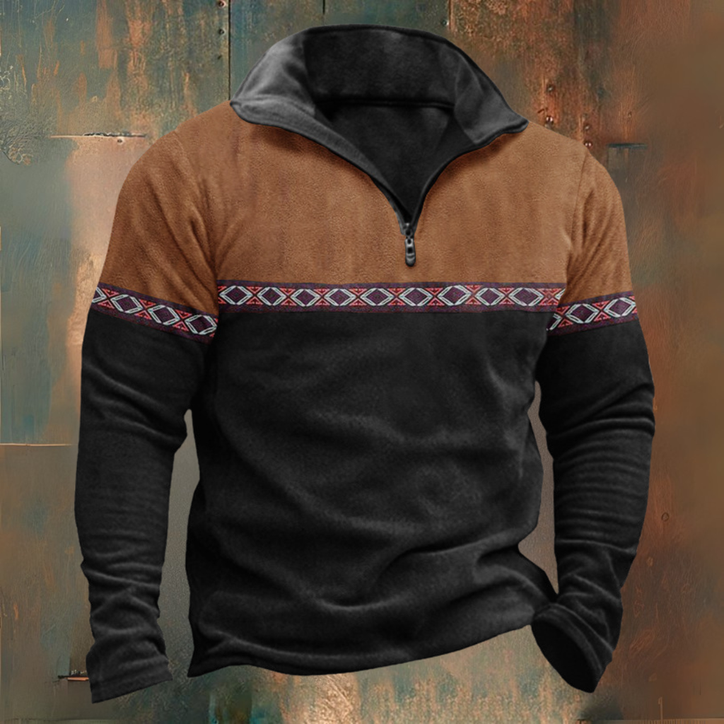 Maglione mezza zip – felpe e pile da uomo | Erminia Boutique Bologna