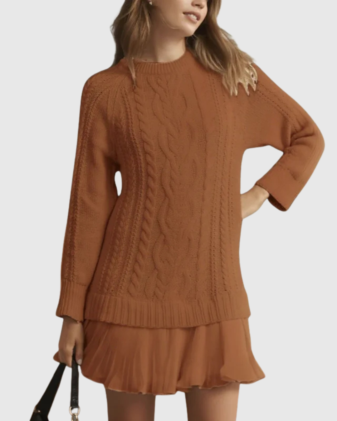 Jadwiga - Vestito Classico in Maglia