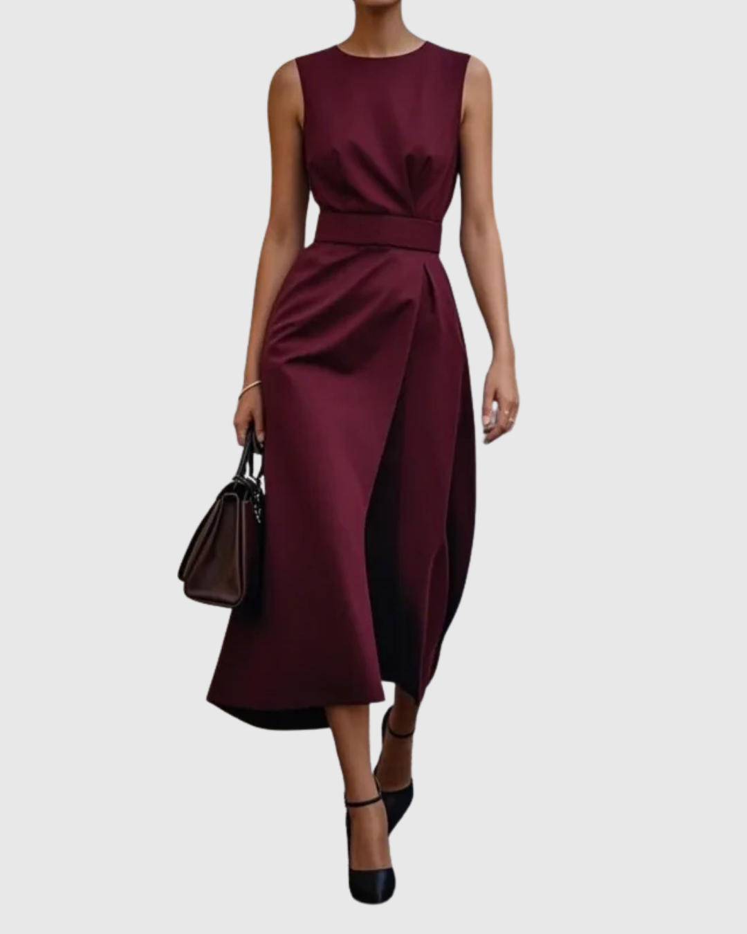 Zofia - Abito Elegante con Scollatura Rotonda
