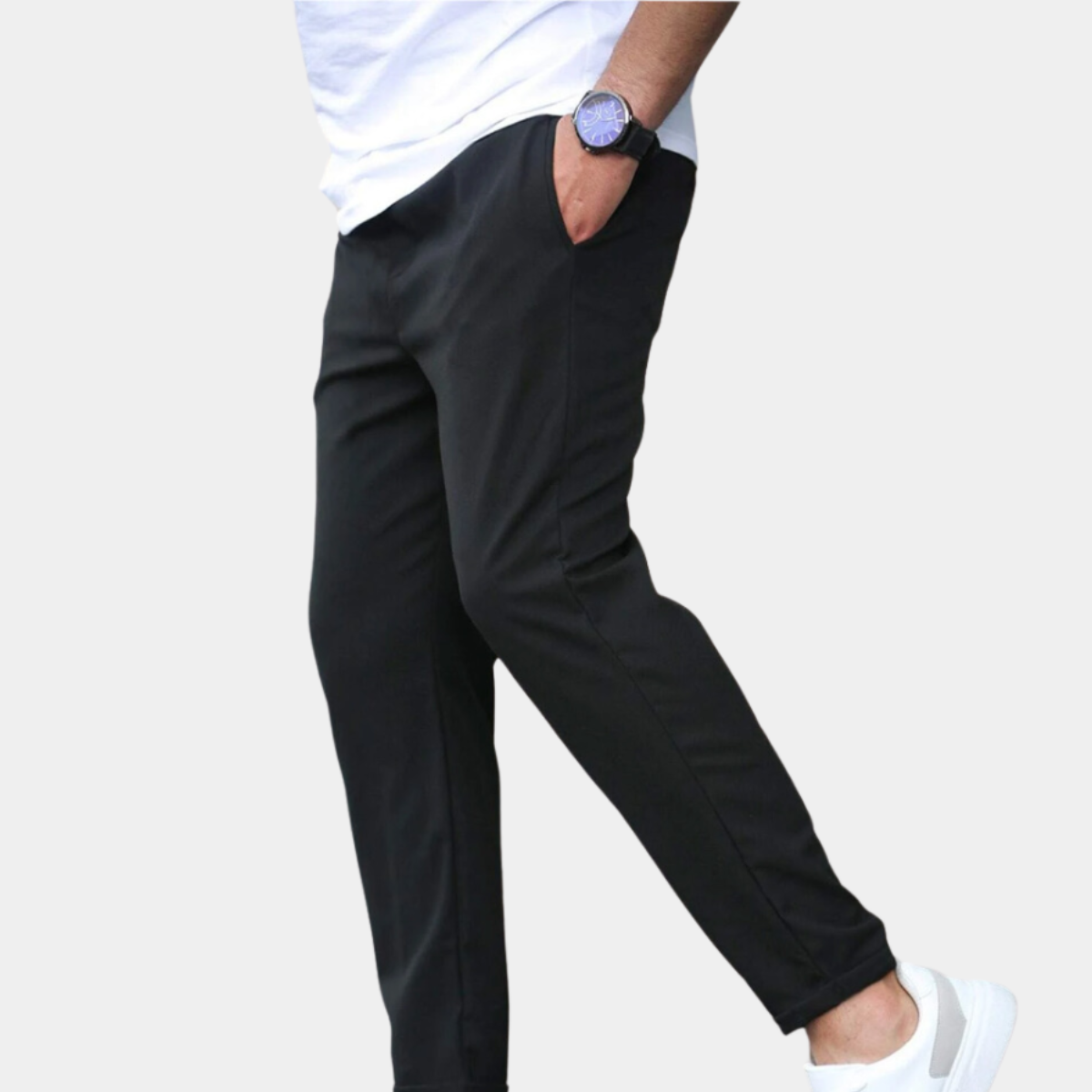 VINCENZO – Pantaloni Eleganti con Vita Elastica