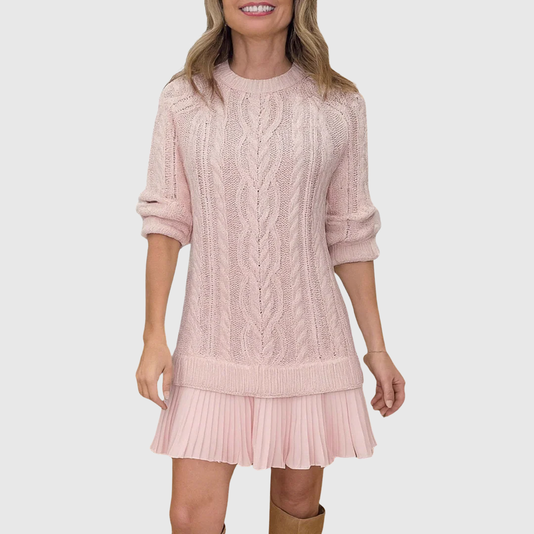 Jadwiga - Vestito Classico in Maglia