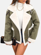 Margherita | Giacca Invernale Foderata in Pelliccia Sintetica – eco-pellicce da donna | Erminia Boutique Bologna