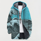 Klaudia – Cappotto con motivo ondulato