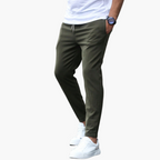 VINCENZO – Pantaloni Eleganti con Vita Elastica