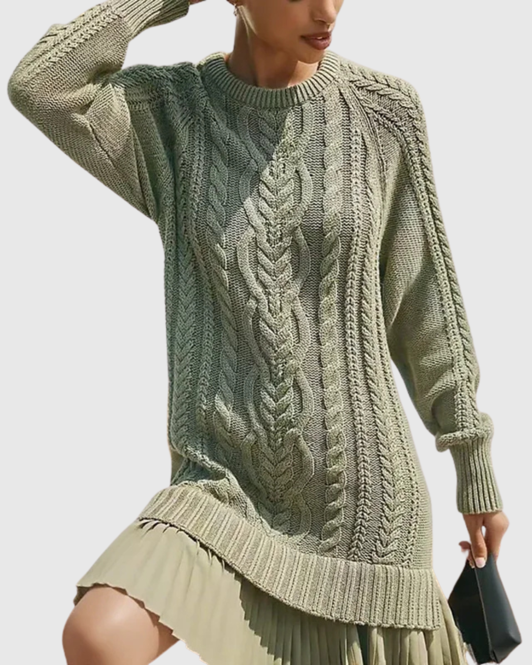 Jadwiga - Vestito Classico in Maglia