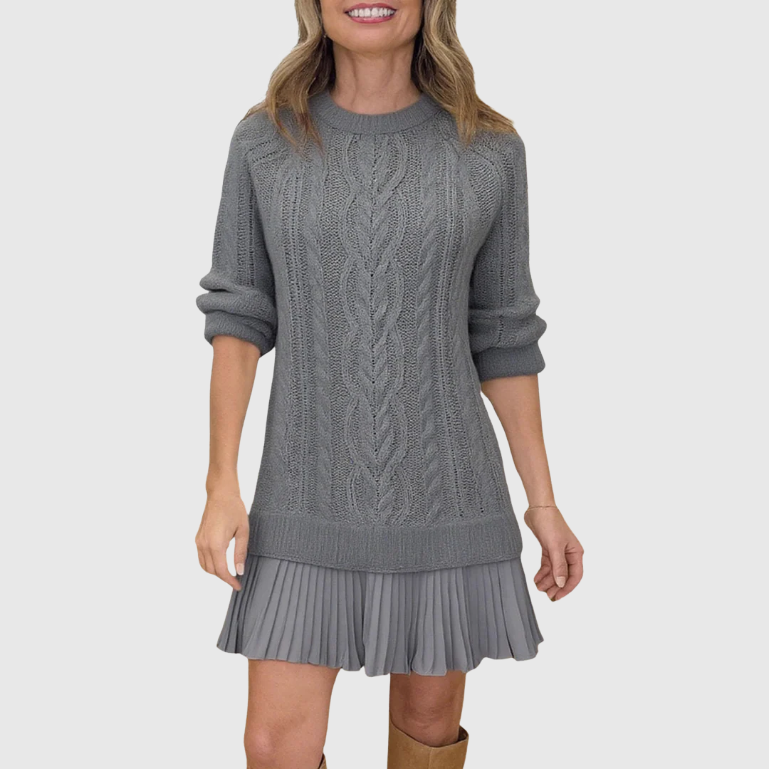 Jadwiga - Vestito Classico in Maglia