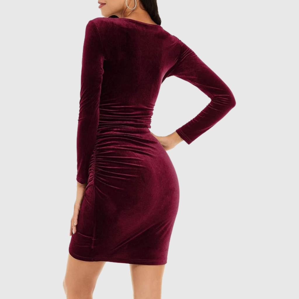 Zofia - Elegante Mini Abito in Velluto