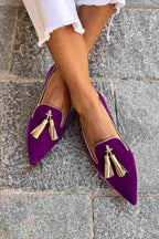 Paulina - Mocassini con frange in stile boho