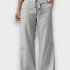 Rita | Pantaloni a righe sottili – pantaloni da donna | Erminia Boutique Bologna