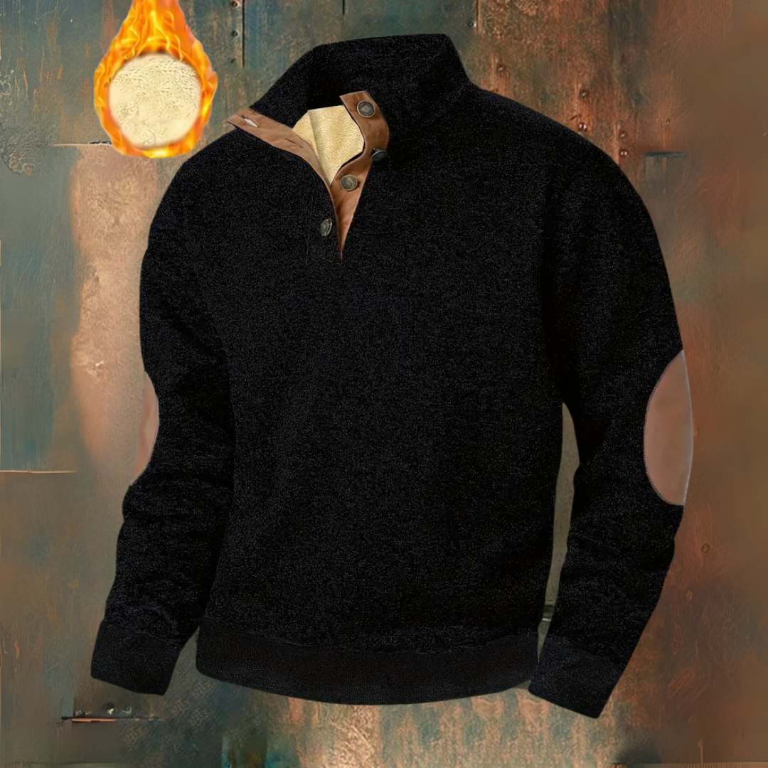 Felpa in pile Yellowstone con zip