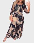 Anna - Abito elegante in chiffon