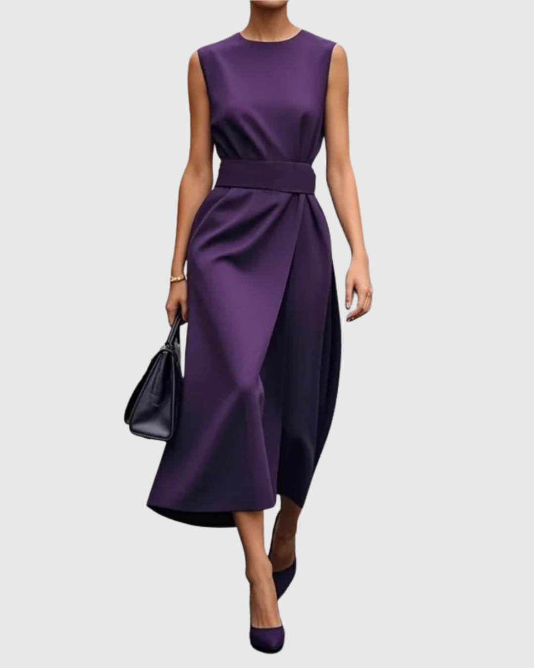 Zofia - Abito Elegante con Scollatura Rotonda