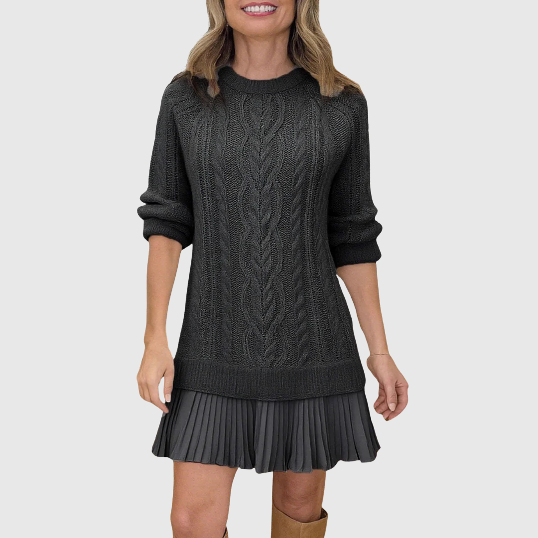 Jadwiga - Vestito Classico in Maglia