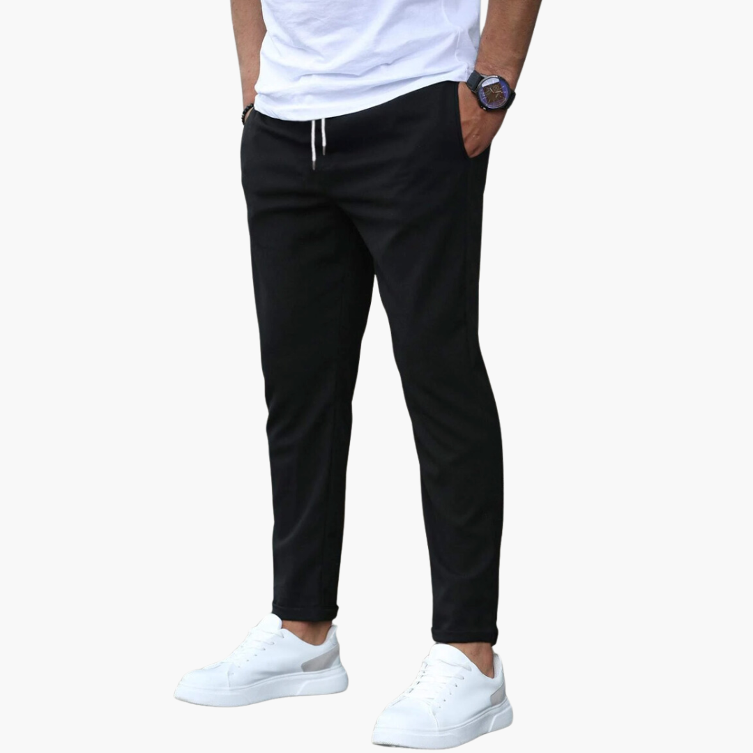 VINCENZO – Pantaloni Eleganti con Vita Elastica