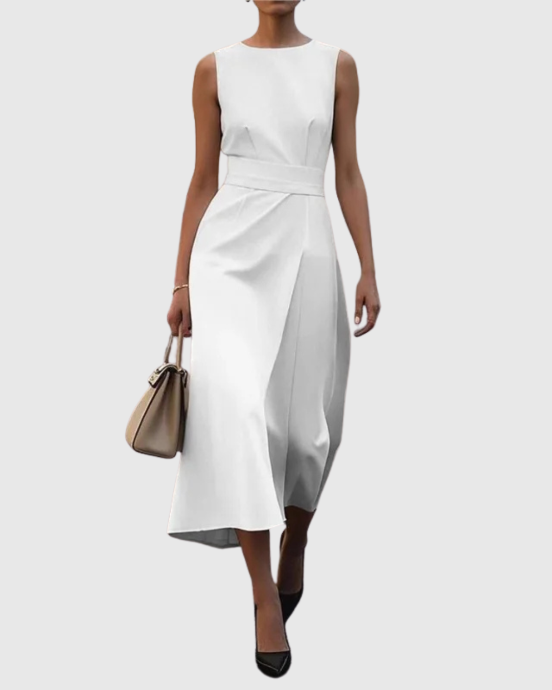 Zofia - Abito Elegante con Scollatura Rotonda