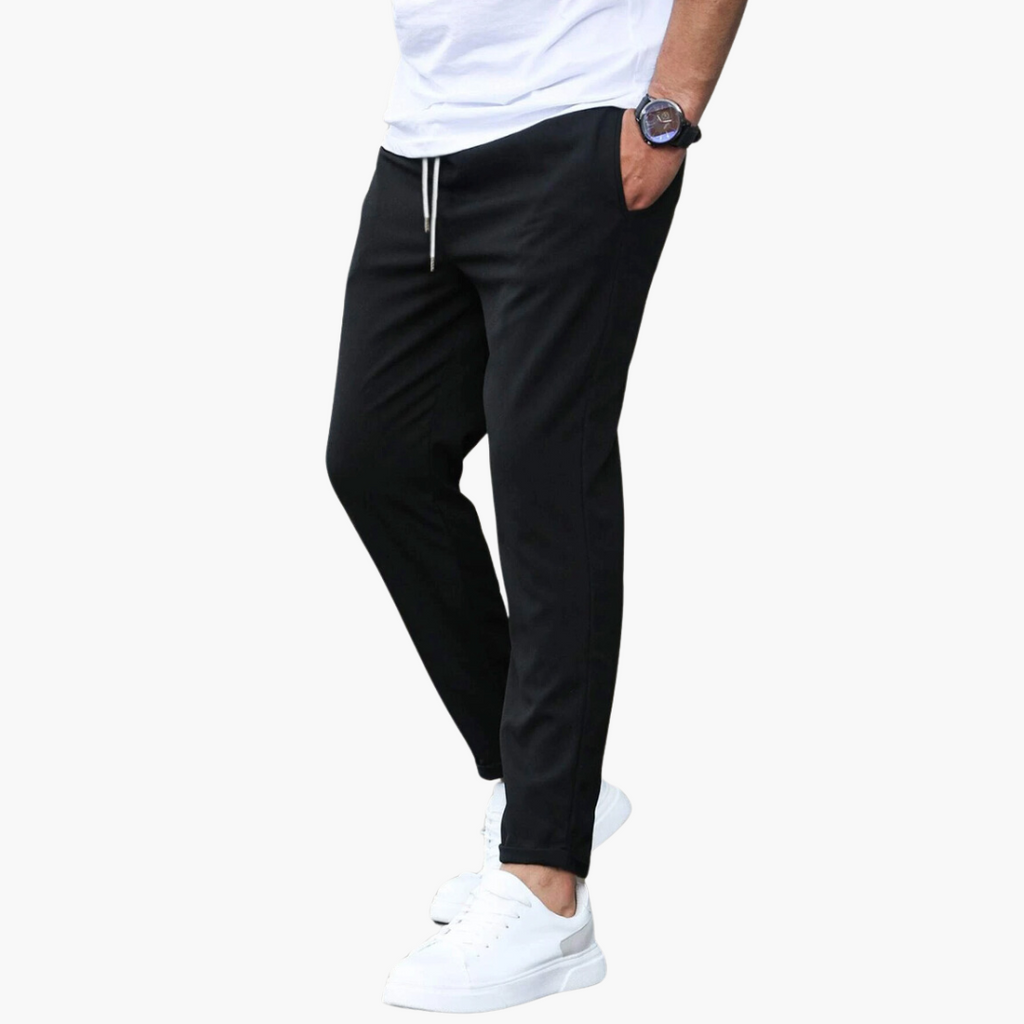 VINCENZO – Pantaloni Eleganti con Vita Elastica