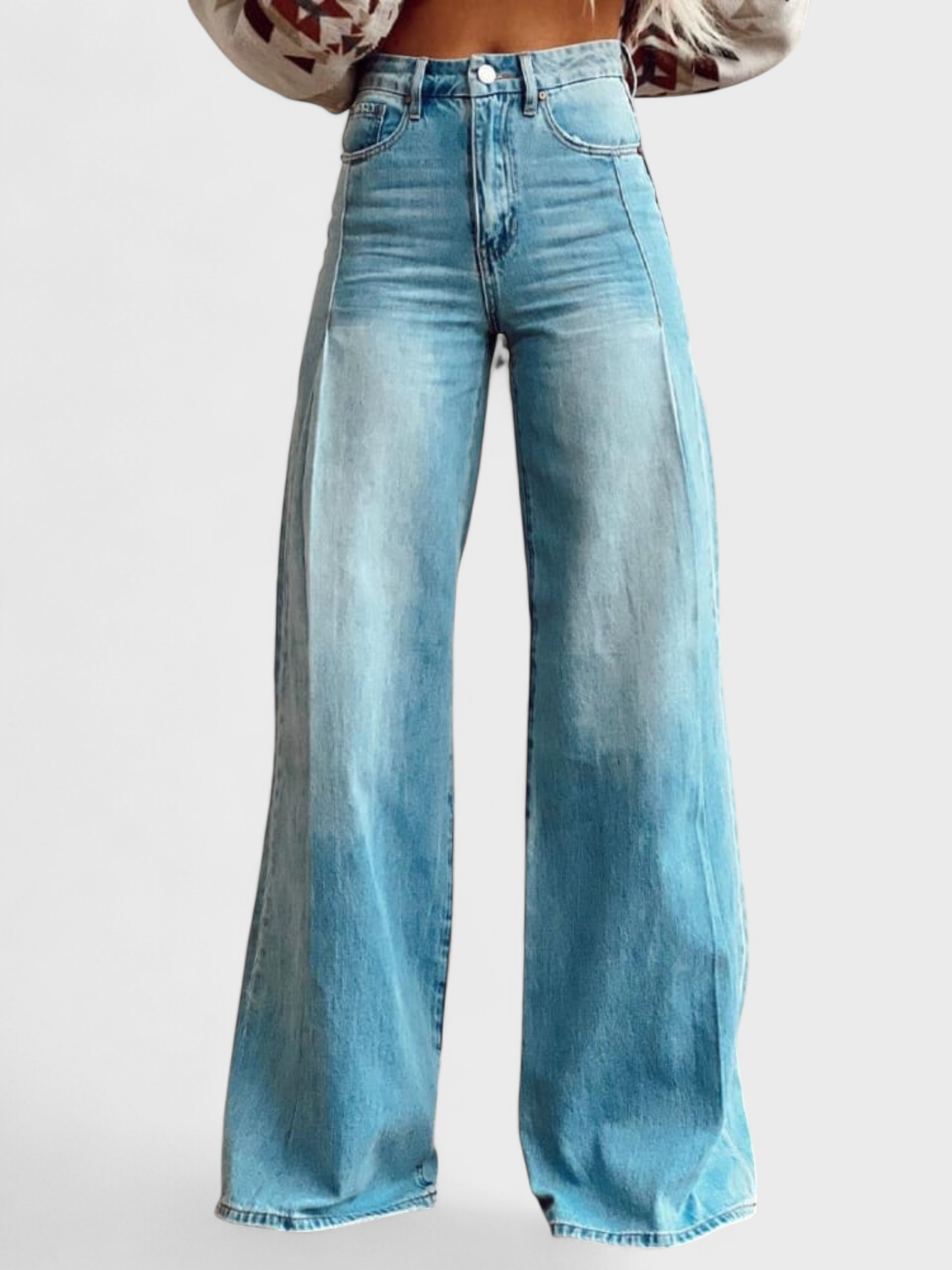 Agnieszka – pantaloni casual eleganti a gamba larga