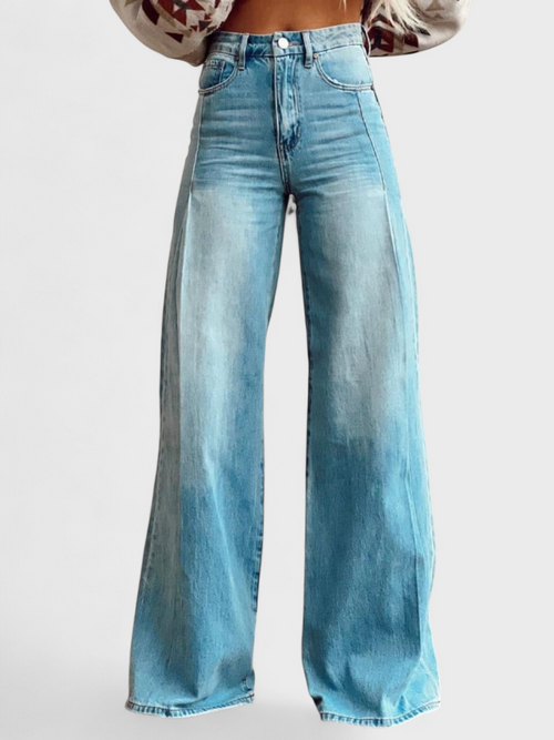 Agnese | pantaloni casual eleganti a gamba larga – pantaloni da donna | Erminia Boutique Bologna