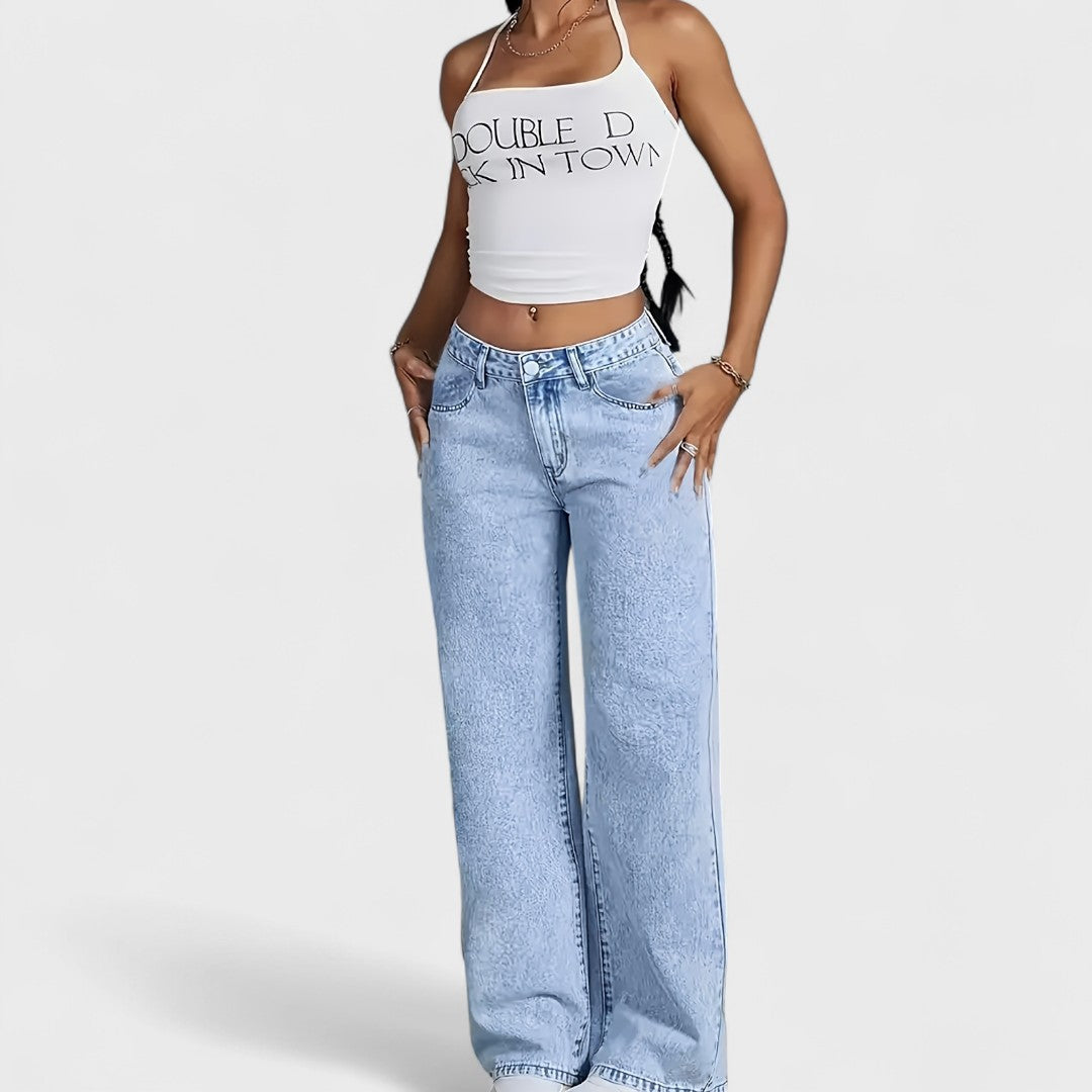 Maria – jeans da donna a gamba larga