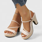 Oliwia – Sandali Eleganti con Tacco e Cinghie
