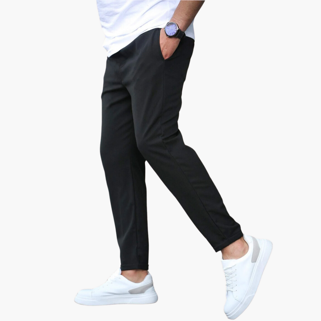 VINCENZO – Pantaloni Eleganti con Vita Elastica
